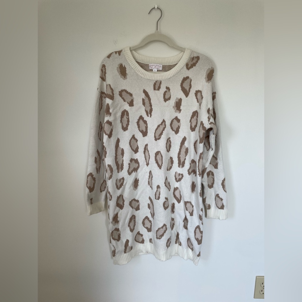 Pink Lily Sweater Dress